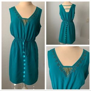 Teal Dress